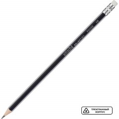 Карандаш чернографитный Attache selection Power заточ. HB, с ласт. - фото 3