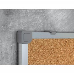 Доска для информации комб.пробков/магн-маркерная лак 60х90см алюм.ра Combo - фото 4