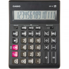 Калькулятор настольный ПОЛНОРАЗМЕРНЫЙ Casio бухг. GR-14 14 разр. DPчерный Калькулятор настольный ПОЛНОРАЗМЕРНЫЙ Casio бухг. GR-14 14 разр. DPчерный - фото 2