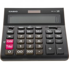 Калькулятор настольный ПОЛНОРАЗМЕРНЫЙ Casio бухг. GR-14 14 разр. DPчерный Калькулятор настольный ПОЛНОРАЗМЕРНЫЙ Casio бухг. GR-14 14 разр. DPчерный - фото 5