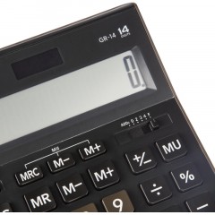 Калькулятор настольный ПОЛНОРАЗМЕРНЫЙ Casio бухг. GR-14 14 разр. DPчерный Калькулятор настольный ПОЛНОРАЗМЕРНЫЙ Casio бухг. GR-14 14 разр. DPчерный - фото 7