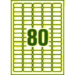 Этикетки самоклеящиеся L4732REV-25Удаляемые,35.6х16.9мм,IJ+L+K+CL,2000шт/уп - фото 4