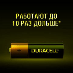 Батарейка DURACELL BASIC АА/LR6-8BL - фото 3