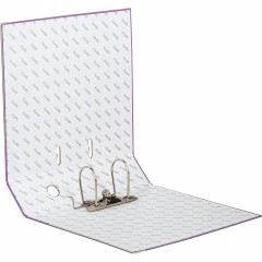 Папка-регистратор ECONOMY PLUS 80мм,фиол,ПБП1,карм.кор,мет.уг - фото 7