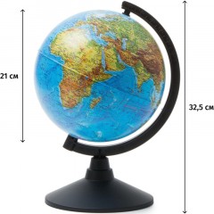 Глобус физический,210 мм Глобус физический,210 мм - фото 4