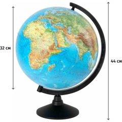 Глобус физический GLOBEN "Классик", 32 см, К013200015 - фото 5