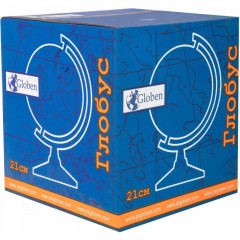 Глобус физико-политический с подсветкой рельефный,210мм - фото 8