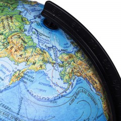 Глобус физико-политический с подсветкой рельефный,210мм - фото 10