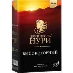 Чай черный Принцесса НУРИ Высокогорный листовой 100г - фото 5