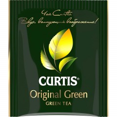 Чай Curtis Original Green Tea зеленый 2гx200 сашет в гофрокоробе, 16506 Чай Curtis Original Green Tea зеленый 2гx200 сашет в гофрокоробе, 16506 - фото 2
