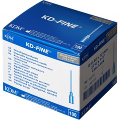 Игла инъекционная 27G (0,4х12мм) Luer Lock KD-Fine 100шт/уп - фото 2