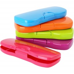 Пенал Стамм пластик., цвета в ассорт, ПН62 - фото 2