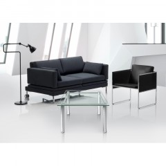 Стол журнальный KD_Гранд 2М гальванический хром - фото 2