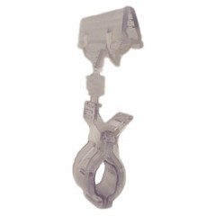 Ценникодержатель подвесной д/инф-ции на прищепке с широким зажимом,10шт/уп Ценникодержатель подвесной д/инф-ции на прищепке с широким зажимом,10шт/уп - фото 2