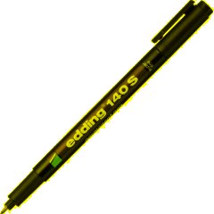 Маркер для глянц.поверх. EDDING E-140 S черный 0,3мм - фото 2