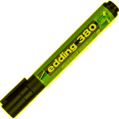 Маркер для флипчартов по бумаге (флипчарт) EDDING E-380/1 черный - фото 2
