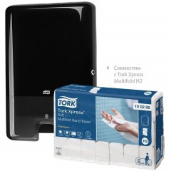 Полотенца бумажные д/держ.Tork Н2 Premium 2сл.110л*21пач/уп 100288 Полотенца бумажные д/держ.Tork Н2 Premium 2сл.110л*21пач/уп 100288 - фото 6