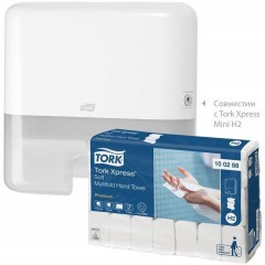 Полотенца бумажные д/держ.Tork Н2 Premium 2сл.110л*21пач/уп 100288 Полотенца бумажные д/держ.Tork Н2 Premium 2сл.110л*21пач/уп 100288 - фото 7