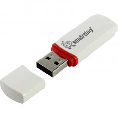 Флеш-память Smartbuy Crown, 16Gb, USB 2.0, бел, SB16GBCRW-W Флеш-память Smartbuy Crown, 16Gb, USB 2.0, бел, SB16GBCRW-W - фото 4