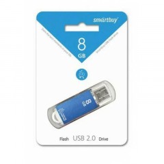 Флеш-память Smartbuy V-Cut, 8Gb, USB 2.0, син, SB8GBVC-B Флеш-память Smartbuy V-Cut, 8Gb, USB 2.0, син, SB8GBVC-B - фото 3