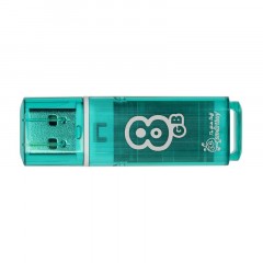 Флеш-память Smartbuy Glossy, 8Gb, USB 2.0, зел, SB8GBGS-G Флеш-память Smartbuy Glossy, 8Gb, USB 2.0, зел, SB8GBGS-G - фото 2