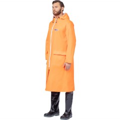 Плащ влагозащитный ПВХ Poseidon орж 60-62/182-188 - фото 2