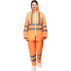 Костюм влагозащитный сигнальный ПВХ Ext-V орж СОП 48-50/170-176 - фото 19