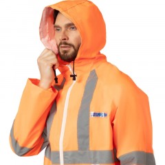 Костюм влагозащитный сигнальный ПВХ Ext-V орж СОП 56-58/170-176 - фото 9