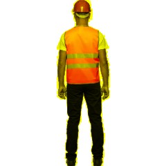 Жилет сигнальный Тип2Т, цв.лимон.(р.ХХL/56-58) - фото 3