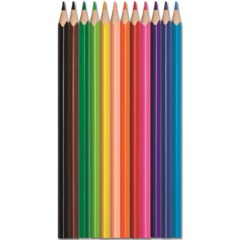 Карандаши цветные Maped COLOR'PEPS STAR, трехгранные,дерево,12цв/наб,183212 - фото 2