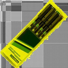 Маркер для глянц.поверх. EDDING E-141 F/4 (0,6мм) набор 4цв.