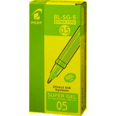 Ручка гелевая неавтомат. PILOT BL-SG5 одноразовая синяя 0,3мм Япония - фото 3