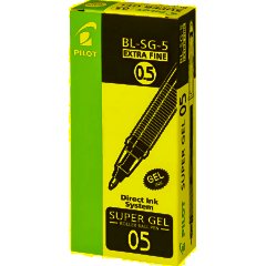 Ручка гелевая неавтомат. PILOT BL-SG5 одноразовая черная 0,3мм Япония - фото 3