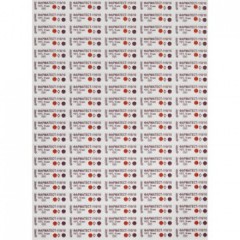 Индикатор стерилизации раств-в ПАР Фарматест-110/10/0,05 500 шт., б/ж