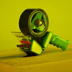 Диспенсер для клейкой ленты упаковочной UNIBOB K-520, 50-75мм, Тайвань - фото 2