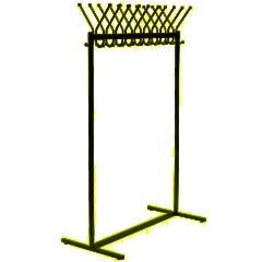 Вешалка I_KD_Гардеробная КР-12Л черный