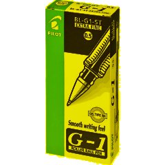 Ручка гелевая неавтомат. PILOT BL-G1-5T черная 0,3мм Япония - фото 3
