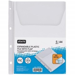 Файл-вкладыш расшир., 180 мкм с клапаном,Attache,2308 - фото 2