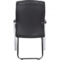 Конференц-кресло BN_TQ_Echair-807 VPU кожзам черный, хром Конференц-кресло BN_TQ_Echair-807 VPU кожзам черный, хром - фото 4