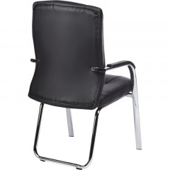 Конференц-кресло BN_TQ_Echair-807 VPU кожзам черный, хром Конференц-кресло BN_TQ_Echair-807 VPU кожзам черный, хром - фото 5