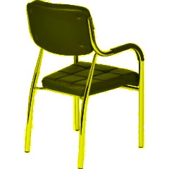 Стул BN_TQ_Стул Echair-805 VP кожзам черный, хром - фото 8