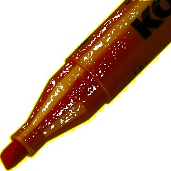 Маркер текстовыделитель KORES 1-5 мм оранжевый 36004 - фото 4