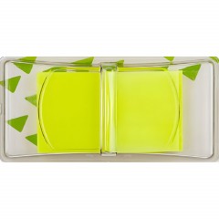 Клейкие закладки пласт. 1цв.по 50л. 25ммх45 неон желт Attache Selection Клейкие закладки пласт. 1цв.по 50л. 25ммх45 неон желт Attache Selection - фото 2