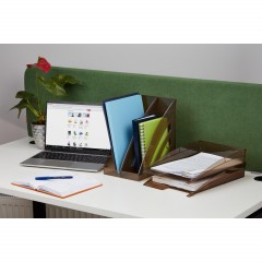 Лоток горизонтальный Attache City тонированный - фото 4