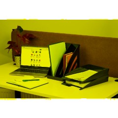 Лоток горизонтальный Attache City черный - фото 3