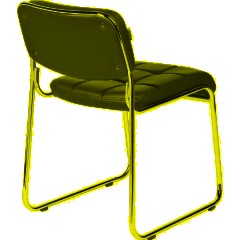 Стул BN_TQ_Стул Echair-803 VP к/з черный,без подл., хром - фото 8