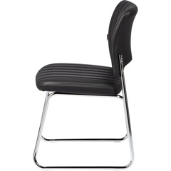 Стул BN_TQ_Стул Echair-809 VPU к/з черн,без подл., хром - фото 6