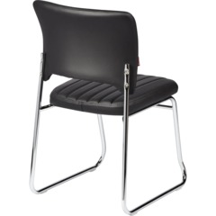 Стул BN_TQ_Стул Echair-809 VPU к/з черн,без подл., хром - фото 8