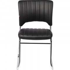 Стул BN_TQ_Стул Echair-809 VPU к/з черн,без подл., хром Стул BN_TQ_Стул Echair-809 VPU к/з черн,без подл., хром - фото 3