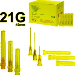 Игла инъекционная 21G (0,8х40 мм) SFM 100шт/уп. - фото 3